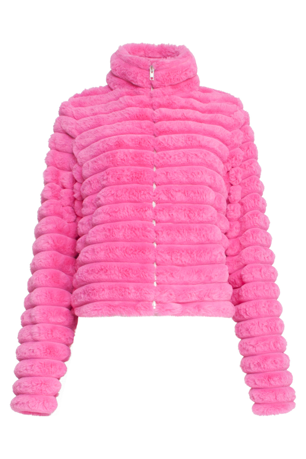 23620 Rib Gebreid Vest Lois | Pink