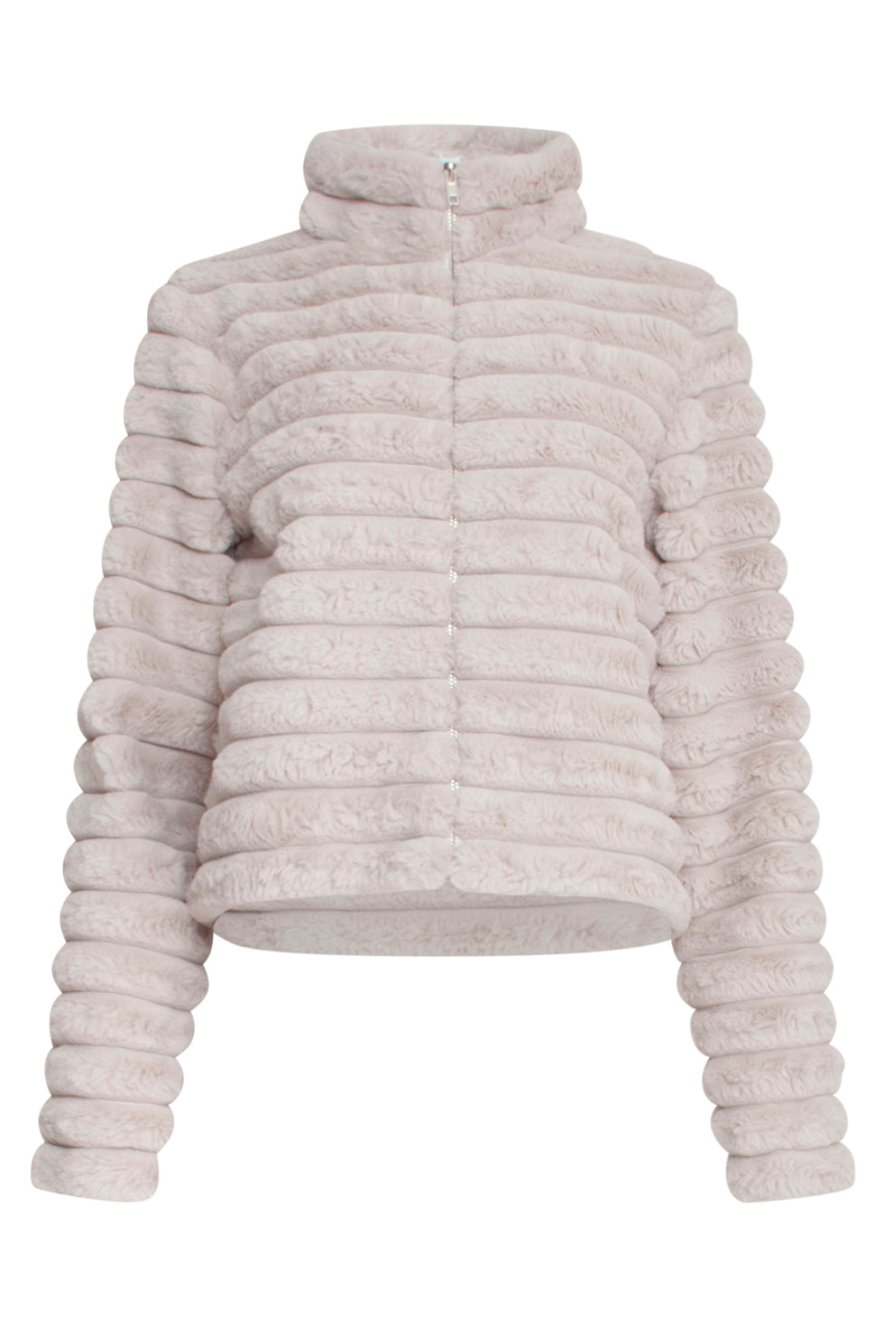 23620 Vest Rib Gebreid Beige Lois | Sand
