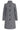 23624 Melange Teddy Damesjas | Black White