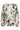 23657 Dames Top Met Abstract Dieren Print | Off White - Army