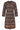 23658 Dames Jurk Met Tribal Printe | Black - Brown