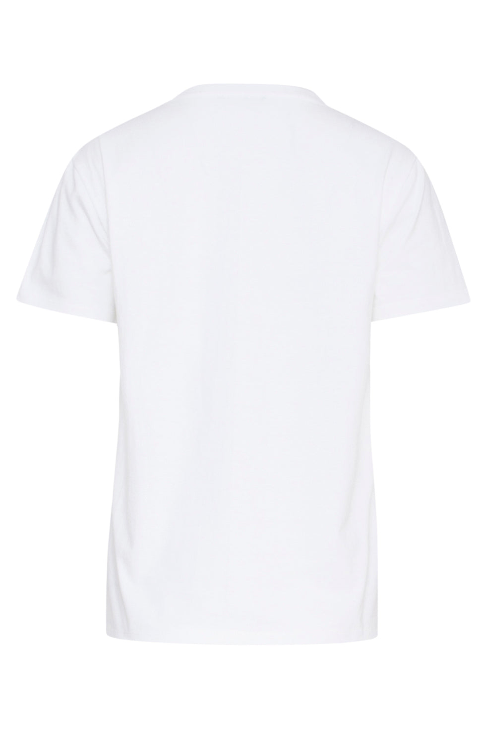 23683 Dames T-Shirt Met Love Print | White