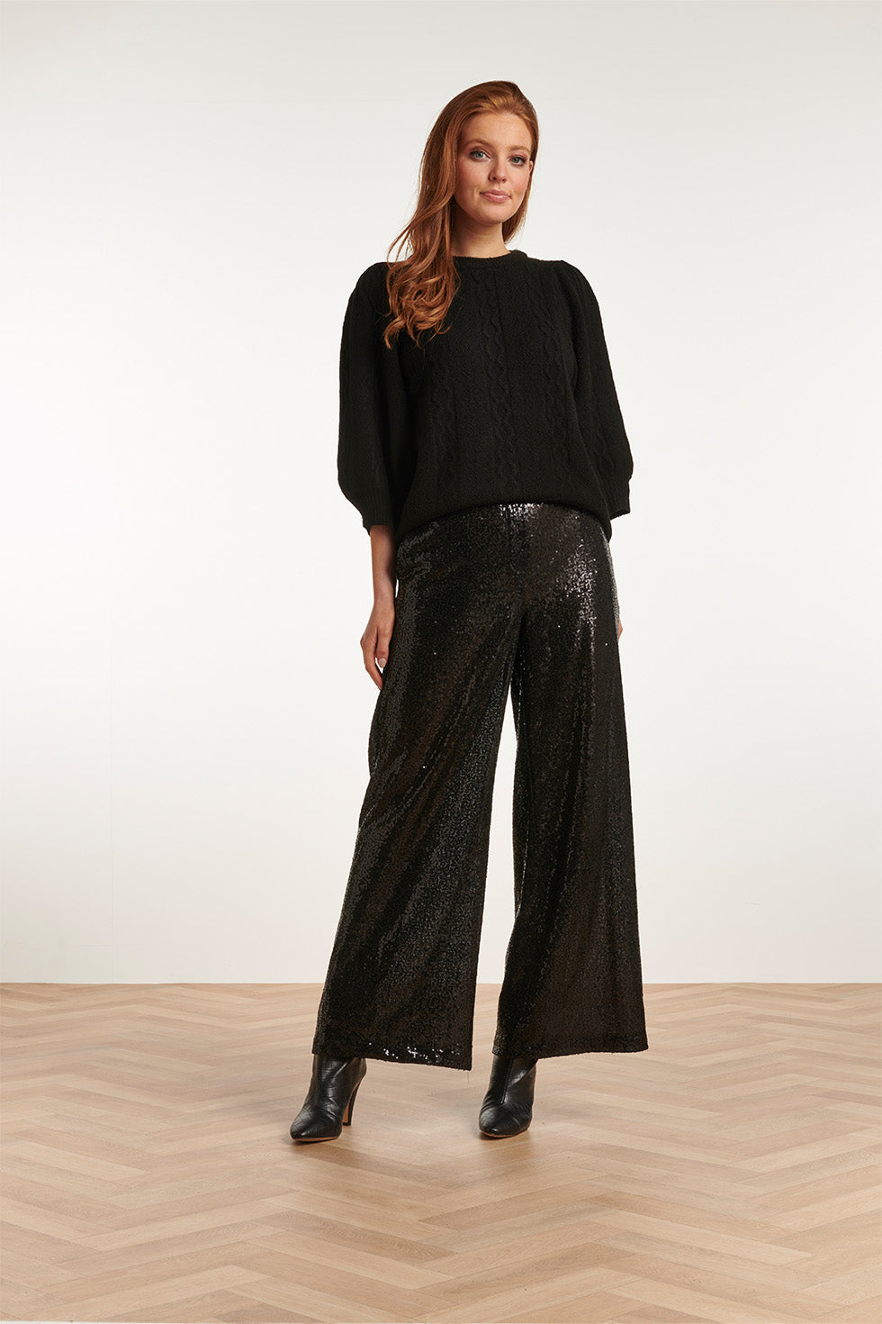 23739-999 e Glitter Broek Voor Dames | Black
