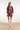 23741-380-998 Multi E Bloemenprint V-Hals Jurk Voor Dames | Purple - Muticolour
