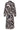 23743-010-999 Zebra Print V-Hals Jurk Voor Dames | Off White - Black