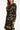 23762-999-025 e Bloemenprint V-Hals Jurk Voor Dames | Black - Gold