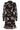 23762-999-025 e Bloemenprint V-Hals Jurk Voor Dames | Black - Gold