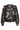 23763-999-025 E Bloemenprint V-Hals Top Voor Dames | Black - Gold