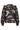 23763-999-025 E Bloemenprint V-Hals Top Voor Dames | Black - Gold
