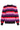 23830 Paarse Multi Zigzag Print Ronde Hals Top | Muticolour