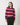 23830 Paarse Multi Zigzag Print Ronde Hals Top | Muticolour