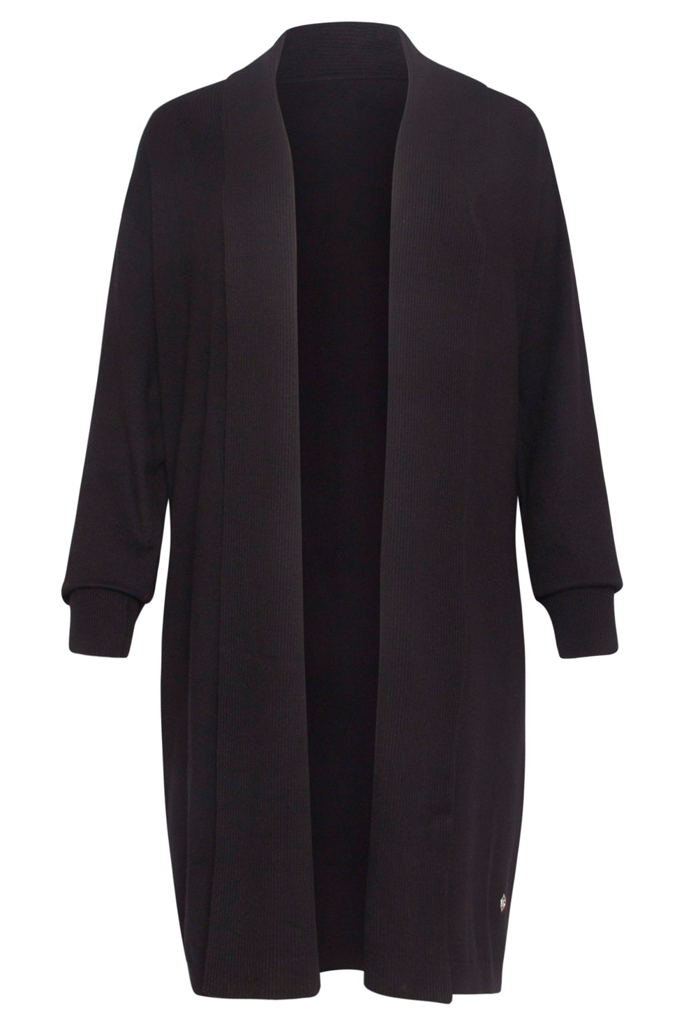23848 Herfst/Winter e Gebreide Viscose Vest | Black