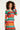 23895-250-998 Multi Zigzag Jurk | Orange - Muticolour