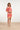 24002 Retro Print Shirtjurk Met Riemframbozentonen | Pink - Muticolour