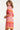 24002 Retro Print Shirtjurk Met Riemframbozentonen | Pink - Muticolour