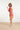 24002 Retro Print Shirtjurk Met Riemframbozentonen | Pink - Muticolour