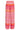 24003 Retro Print Losvallende Broekframbozentonen | Pink - Muticolour