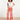 24003 Retro Print Losvallende Broekframbozentonen | Pink - Muticolour