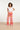 24003 Retro Print Losvallende Broekframbozentonen | Pink - Muticolour