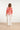 24004 Retro Print V-Hals Top Met Ballonmouw | Pink - Muticolour