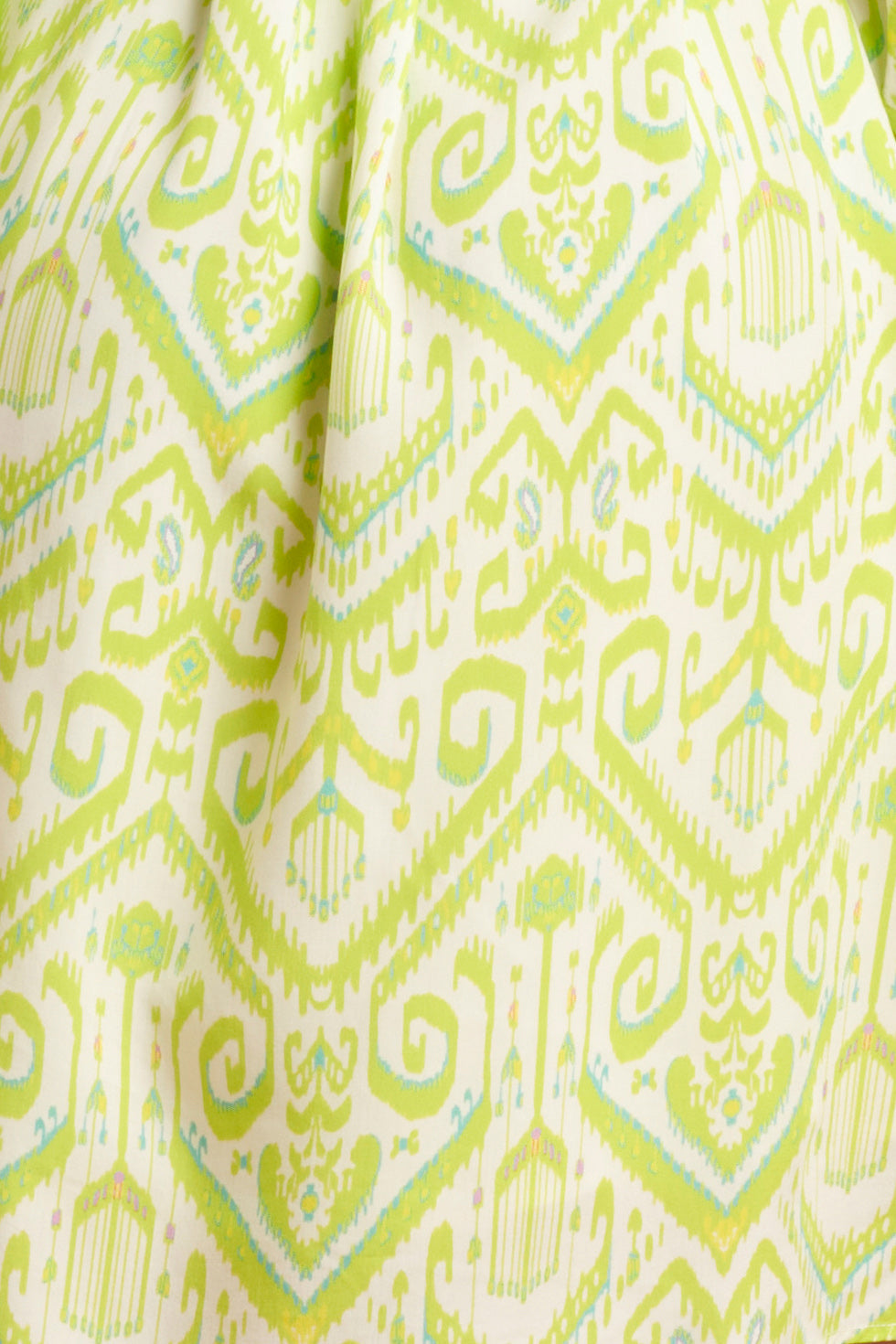 24036 Damesmode: Korte Lime Jurk | White-Lime