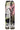 24045 Wijde Zomerse Broek | Black - Muticolour