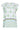 24071 Zomerse Top Met V-Halsspeelse Frill Mouwen | White - Muticolour