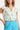 24071 Zomerse Top Met V-Halsspeelse Frill Mouwen | White - Muticolour