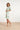 24072 Zomerjurk Met Korte Pofmouwenv-Hals | White - Muticolour