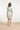 24072 Zomerjurk Met Korte Pofmouwenv-Hals | White - Muticolour