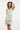 24072 Zomerjurk Met Korte Pofmouwenv-Hals | White - Muticolour