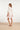 24081 Geborduurde Te Jurk Met Bloemmotief | White - Pink