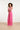 24088 Losvallende Wijde Broek Met Elastische Achterkantfel | Fuchsia