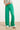 24088 Losvallende Wijde Broek Met Elastische Achterkantkoud | Green