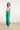 24088 Losvallende Wijde Broek Met Elastische Achterkantkoud | Green