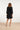 24091 Vestido de verão simples em tecido tetra | Preto