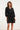 24091 Eenvoudige Zomerjurk Tetra Stof | Black