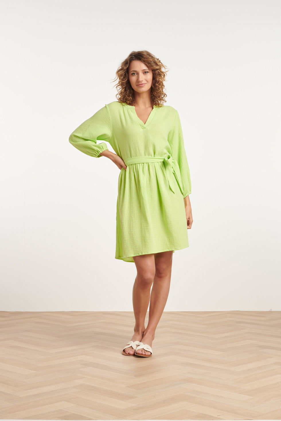 24091 Simpel Zomerjurkjelime Tetra | Lime