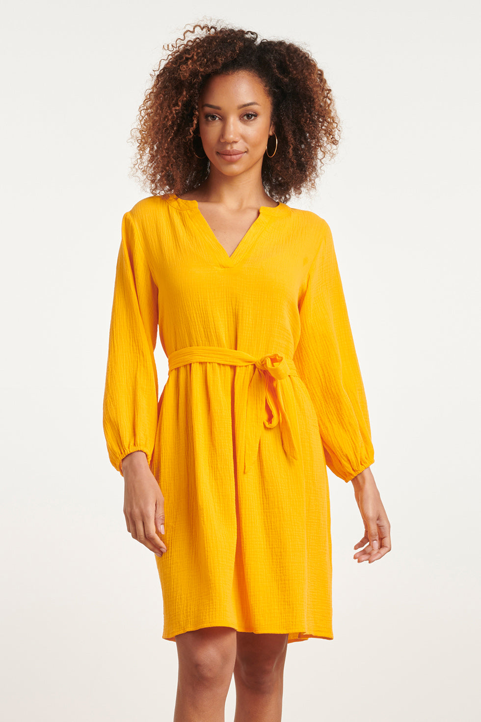 24091 Simpel Zomerjurkjewarm Zonnig Tetra | Yellow