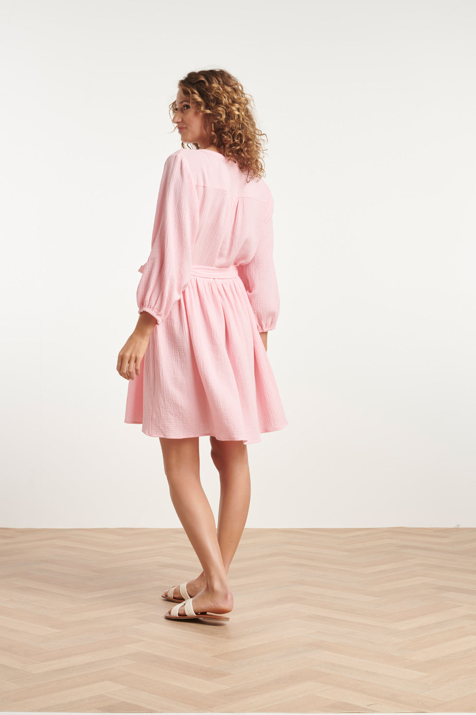 24091 Simpel Zomerjurkjezacht Baby Tetra | Baby Pink