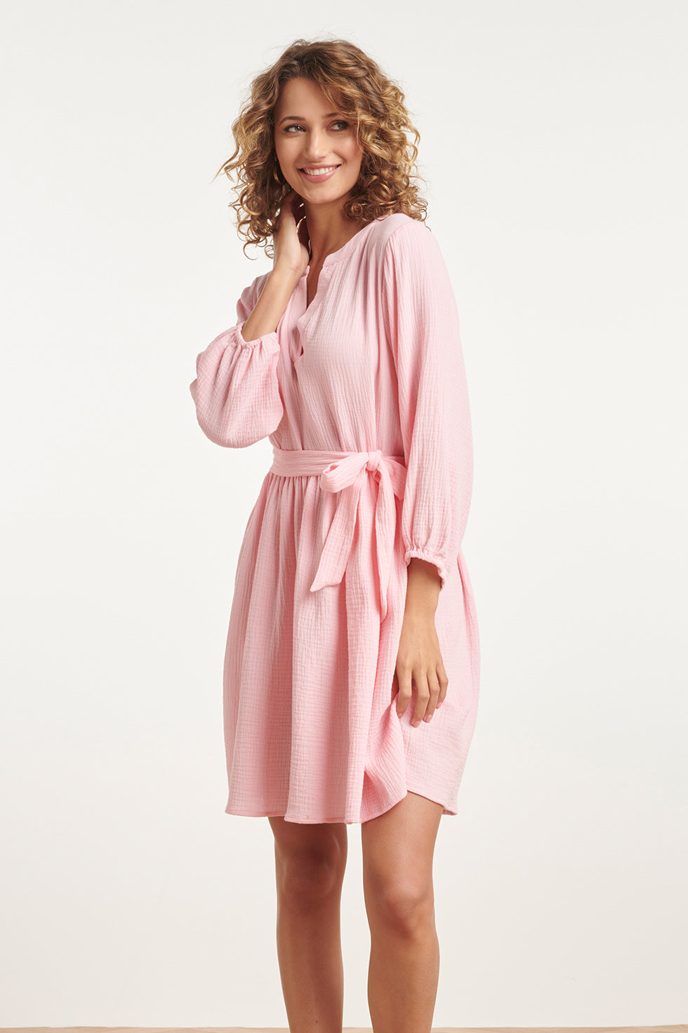 24091 Simpel Zomerjurkjezacht Baby Tetra | Baby Pink