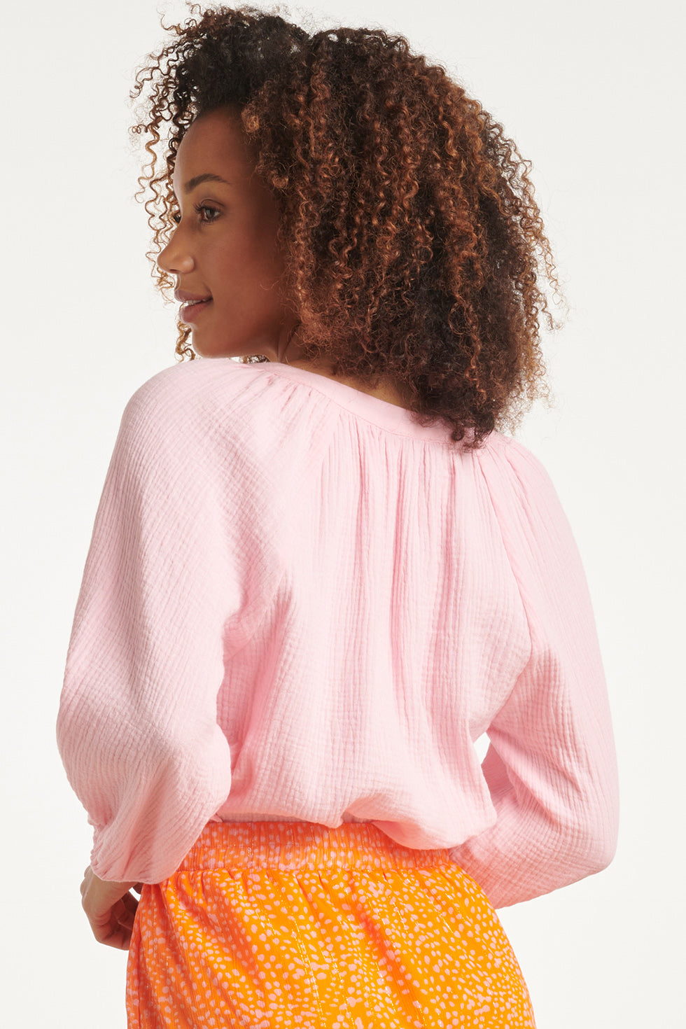 24092 Luchtige Topzacht Baby Tetra | Baby Pink