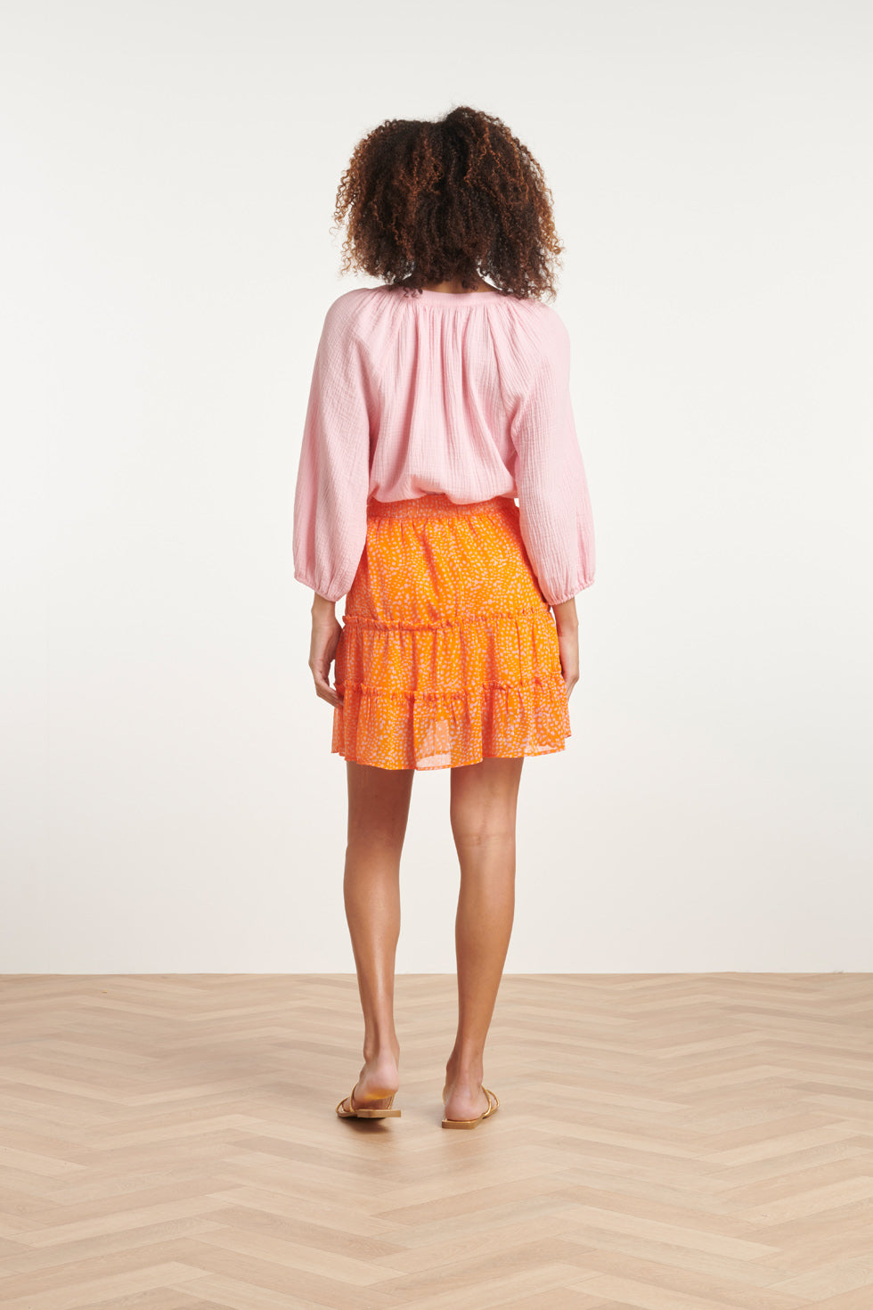 24092 Luchtige Topzacht Baby Tetra | Baby Pink