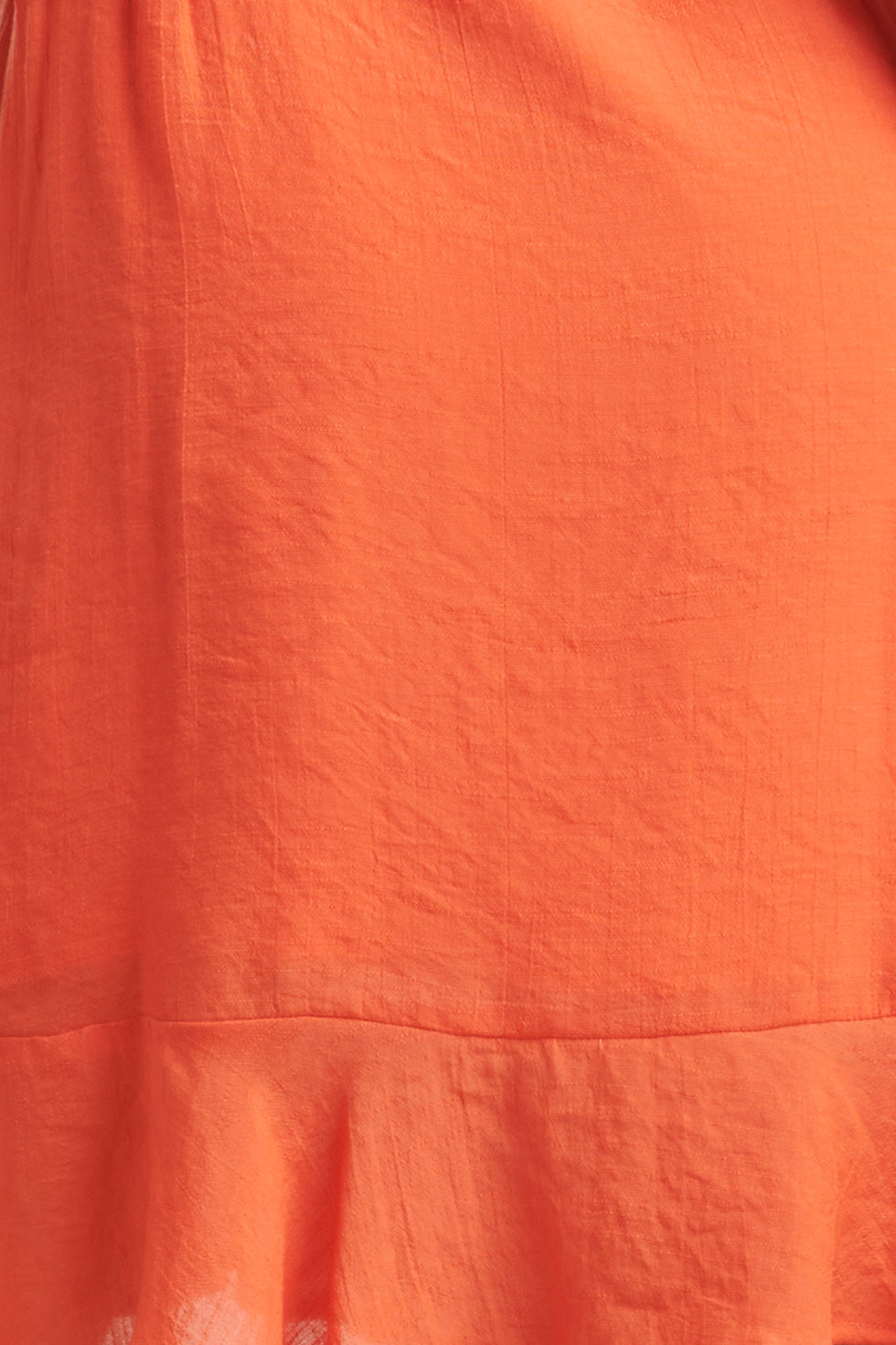 24099 Fitted Wrap Jurk | Orange