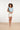 24109 Bloemen Brie Anglaise Zomer Top Met Ruches Hemels | White - Blue