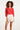 24116 Top Met 3d Bloemenpatroon | Red