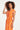 24137 Bladerprint Jurk | Off White - Orange