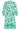 24140 Fris - Ornamentprint Jurk Met V-Hals | White - Muticolour