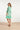 24140 Fris - Ornamentprint Jurk Met V-Hals | White - Muticolour