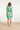 24140 Fris - Ornamentprint Jurk Met V-Hals | White - Muticolour